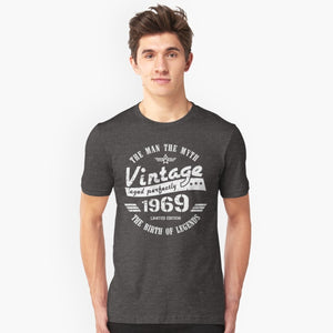 The Man The Myth Vintage 1969 T-shirt