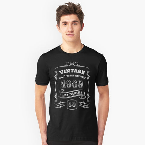 Vintage 1969- 50th Brithday T-shirt