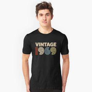Vintage 1969 Retro  T-Shirt